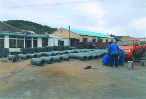 鐵煤熱電廠一次風管